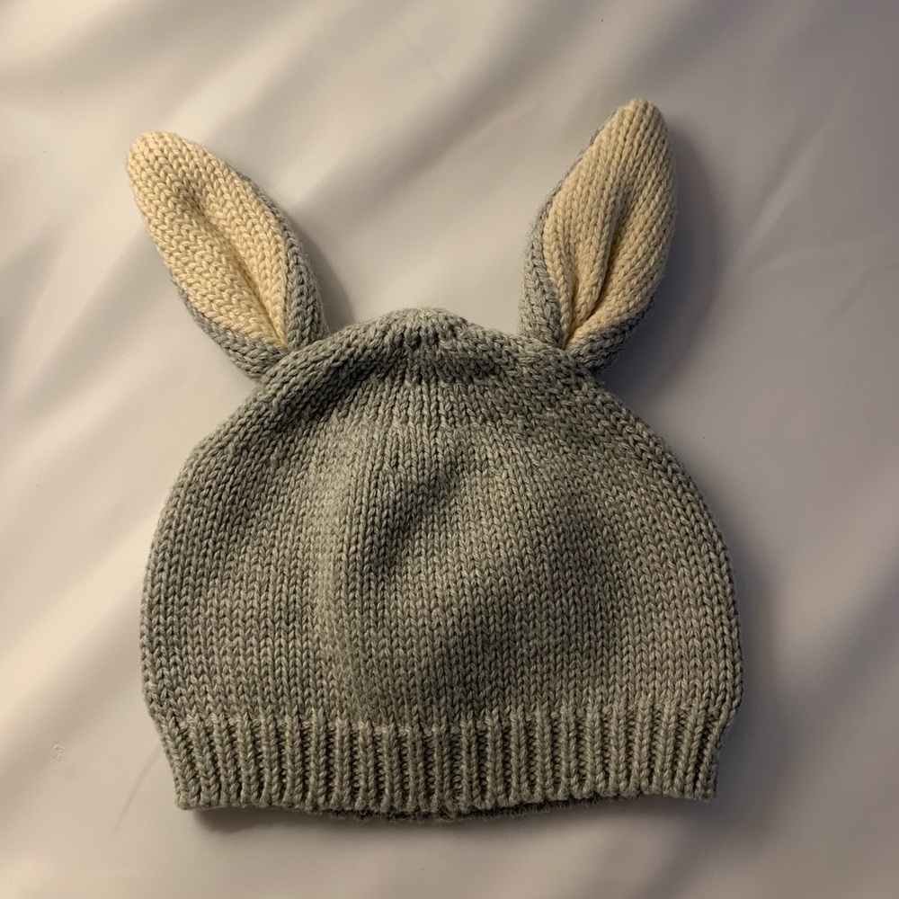 Baby gap newborn bunny hat